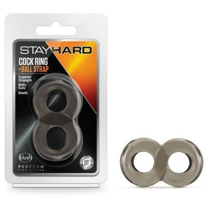 Stay Hard Cock Ring and Ball Strap