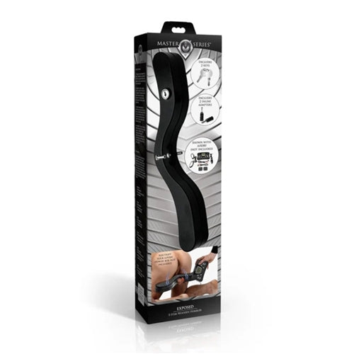 Master Series Exposed E-Stim Wooden Humbler