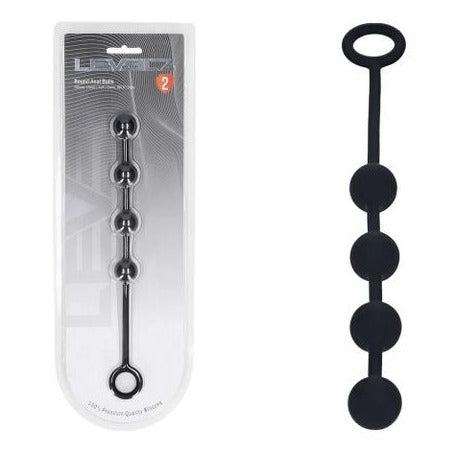 LEVELZ Round Silicone Anal Balls - S - 20mm
