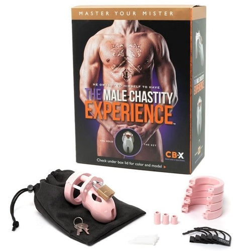 Mr. Stubb Chastity Cock Cage Kit - Pink
