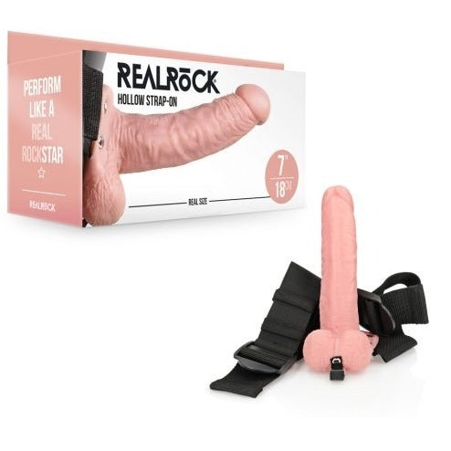 RealRock Strapon with Balls - 7