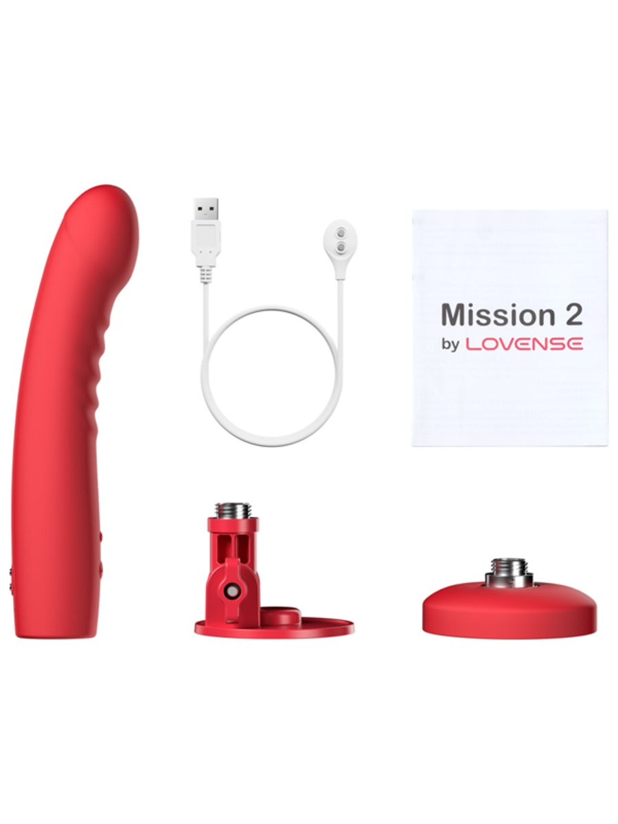 Lovense Mission 2 Touch Sensitive Dildo Vibrator