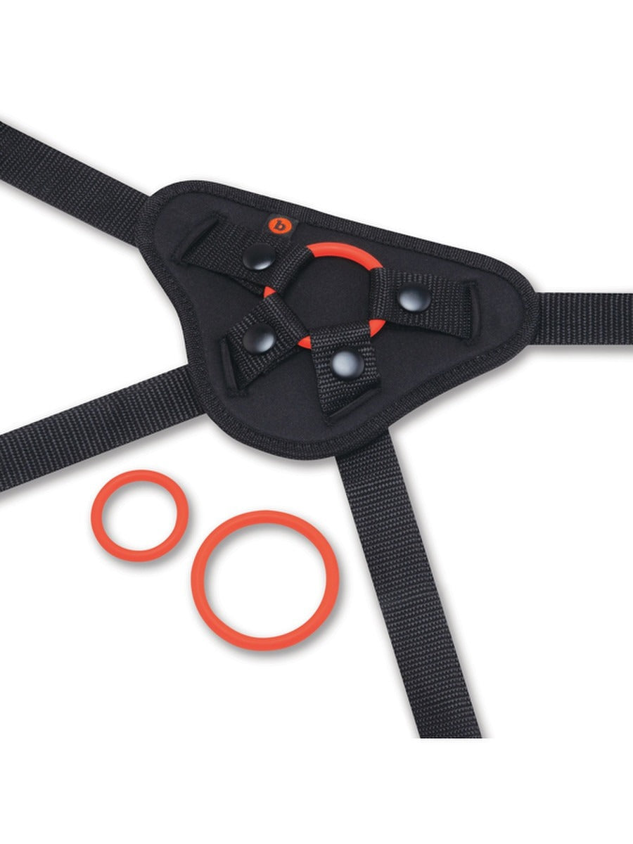 Beginners Strap-On Harness Set with 5in. Silicon Dildo Peg