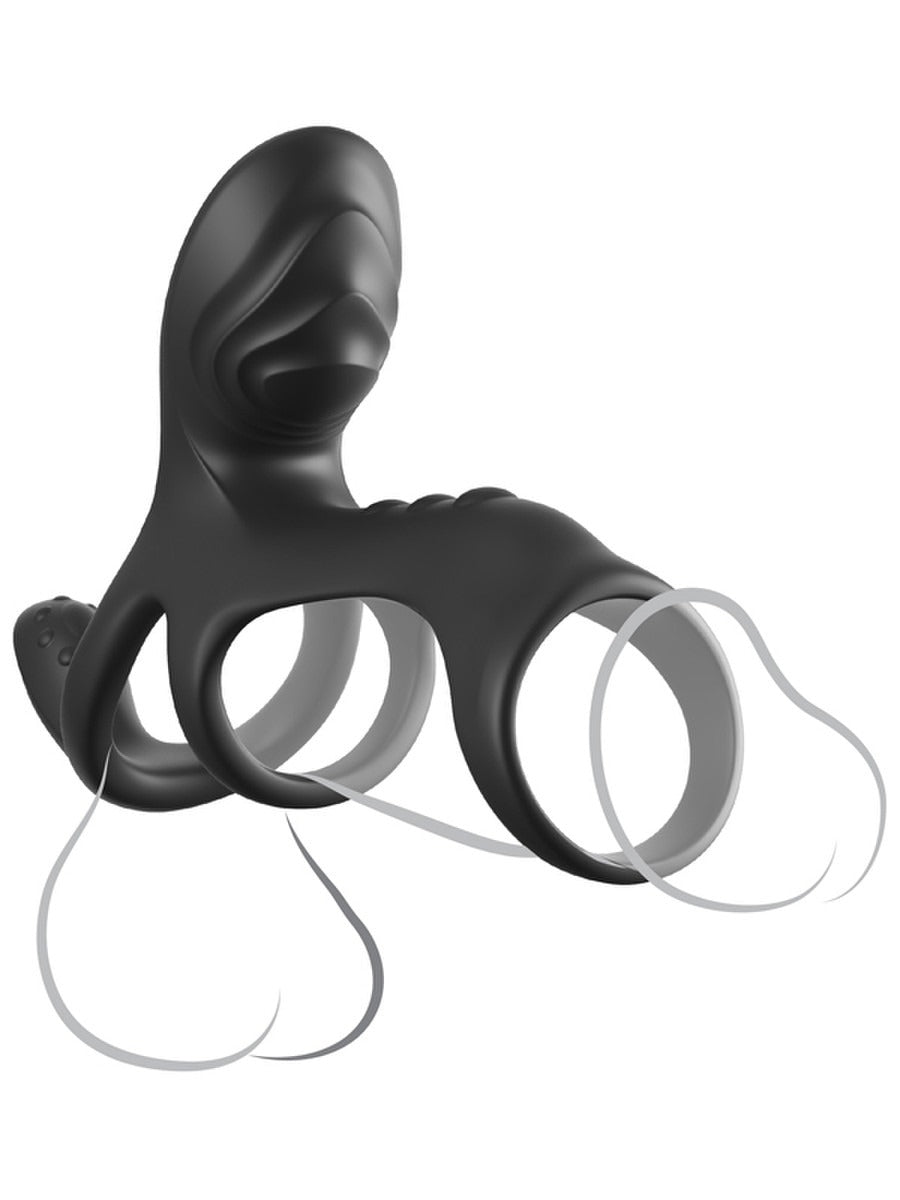 Fantasy C-Ringz Ultimate Couples Cage Max Black