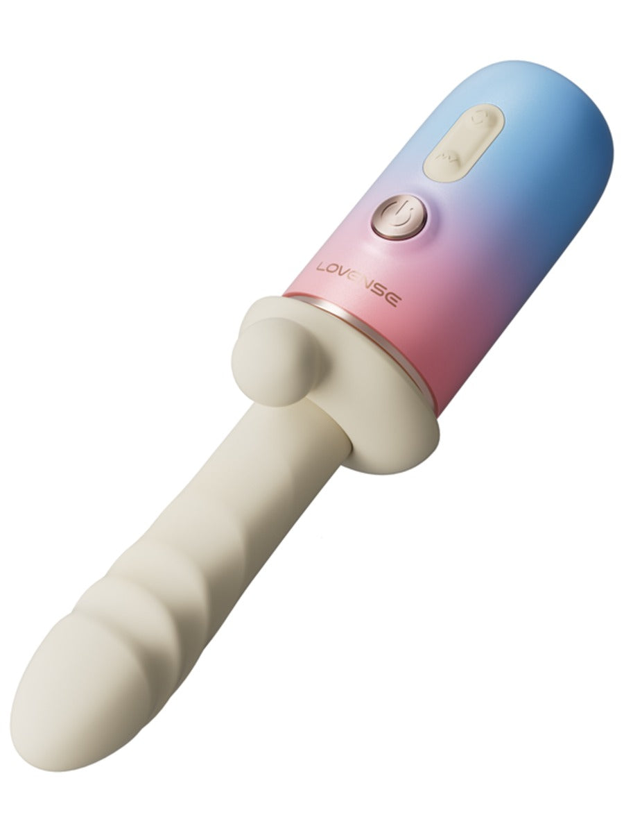 Lovense Spinel App Controlled Thrusting, Vibrating & Heating Dildo