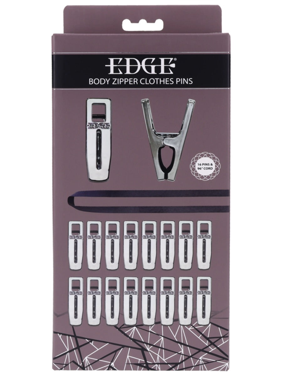 Edge by Sportsheet Body Zipper Clothes Pins