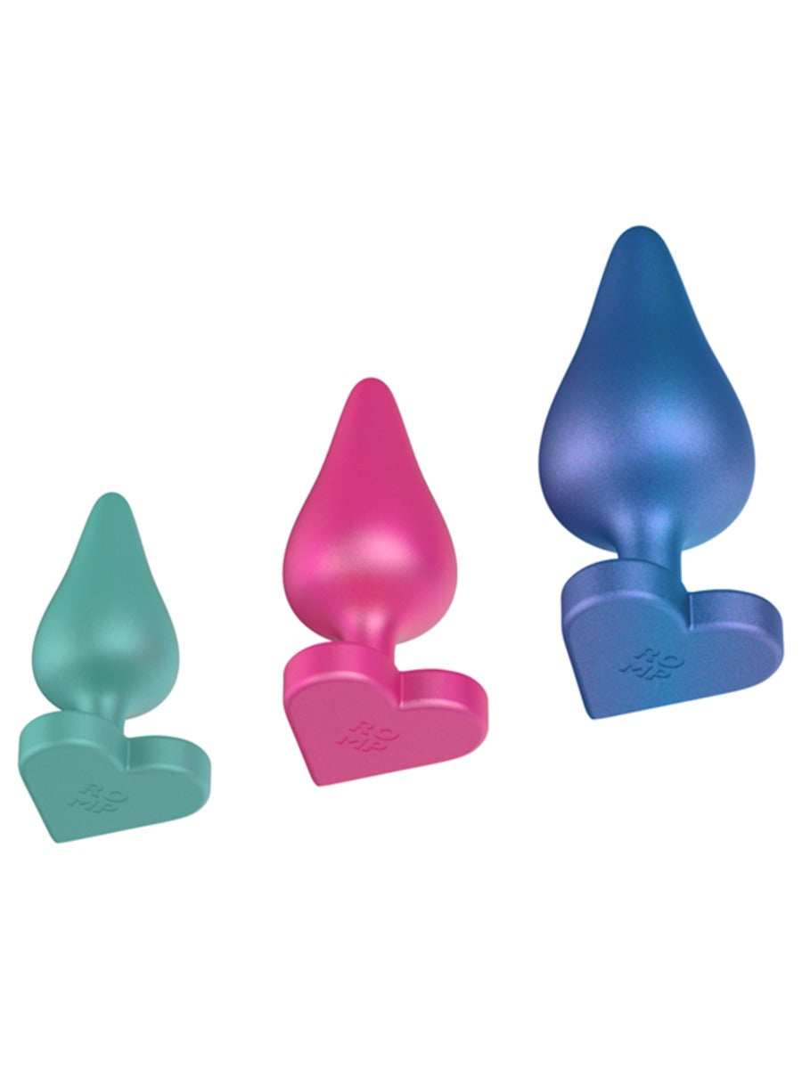 Romp Luster - Butt Plug 3 Pack