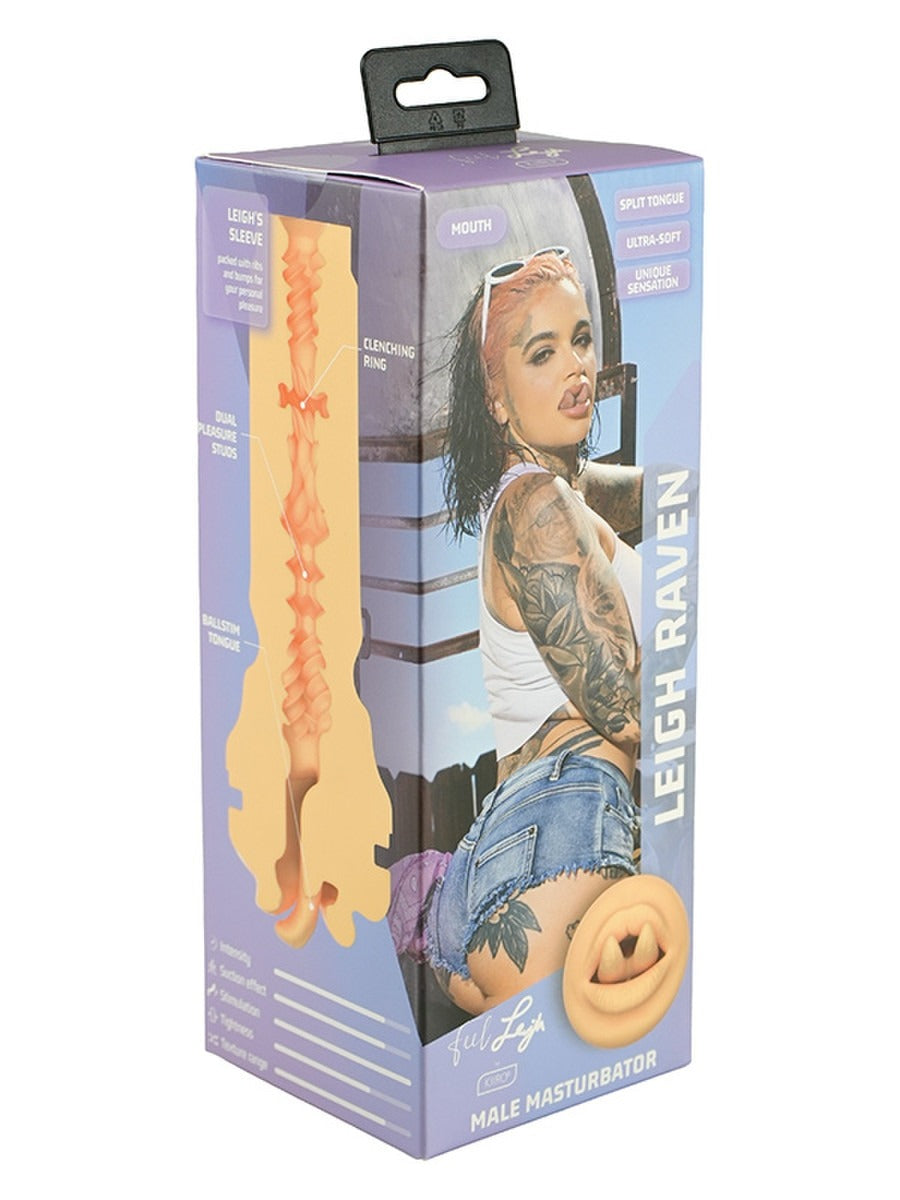 KIIROO - Feel Raven Split Tongue Stars Collection Stroker