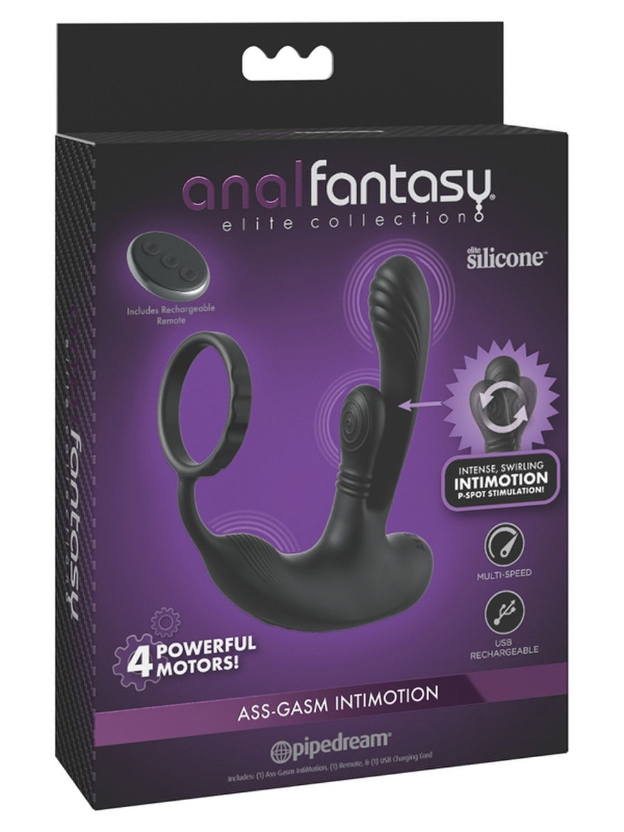 Anal Fantasy Elite Ass-Gasm intiMotion Black