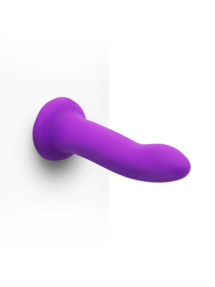 Duo 2Pc 5.in. and 7.75 in. Silicone Dildo & Harness Set