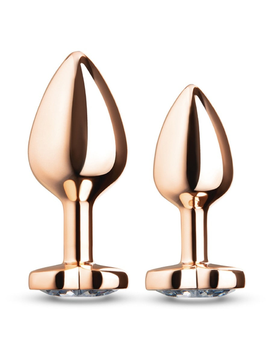 b-Vibe 2 Pc Jewel Hearts Anal Training Set