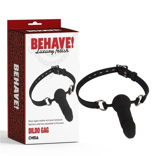 Behave Luxury Fetish Dildo Gag