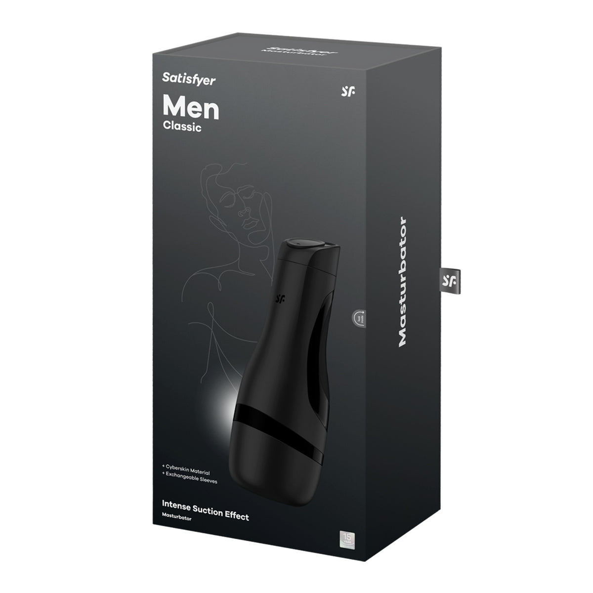 Satisfyer Men Classic Masturbator BLACK