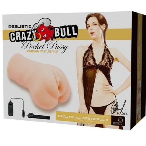 Crazy Bull Vibrating Pocket Pussy - Nadya