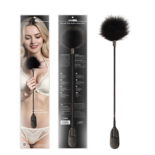 Crop With Tickle Feathers Crinkle