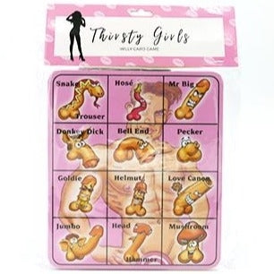 THIRSTY GIRLS - WILLY BINGO PLAYING CARDS GAME