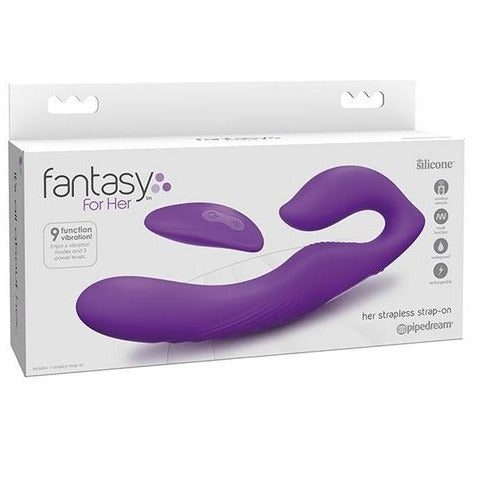 Fantasy For Her Ultimate Strapless Strap on - rechargeable