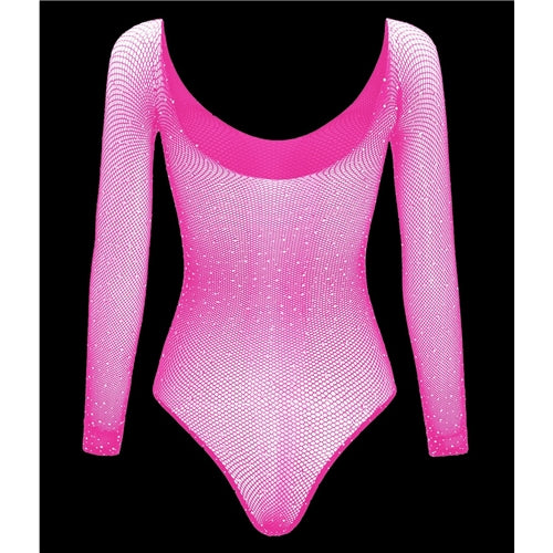 Love In Leather Rhinestone bodysuit