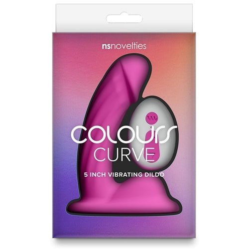 Colours Curve Vibrating 5 in. Dildo