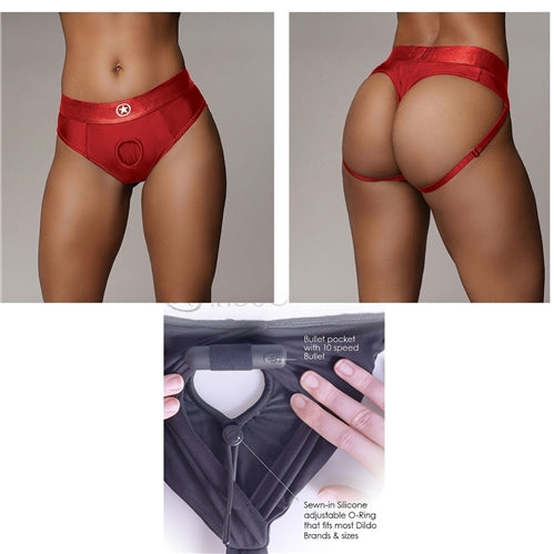 Buy Female Strap Ons Online From Funtasia Sydney Tagged "vibrating strapon  thong with garter"