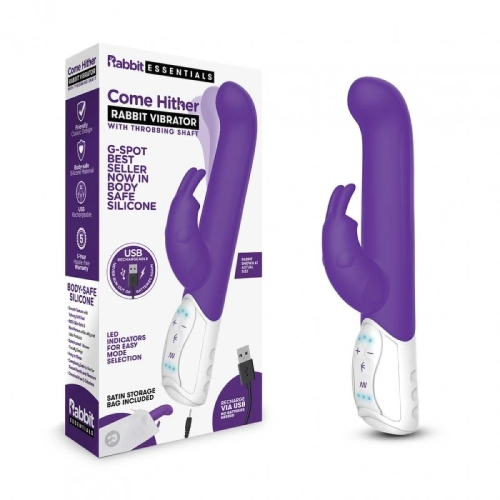 Rabbit Essentials Rechargeable come hither G-Spot Rabbit
