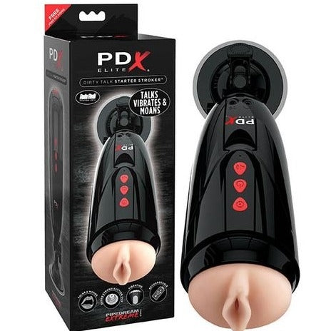 Pipedream Extreme Toyz Elite Dirty Talk Starter Stroker