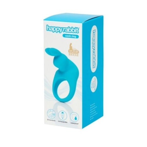 Happy Rabbit Rechargeable Silicone Rabbit Cock Ring