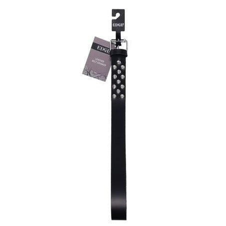 EDGE Leather Belt Spanker Black Spanking Whip
