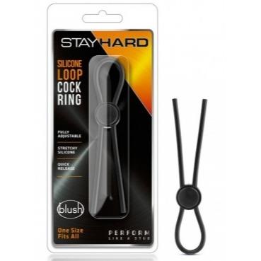 Stay Hard Silicone Loop Cock Ring