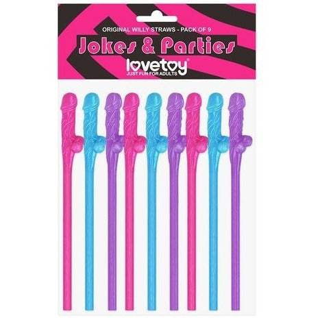 Jokes & Parties Original Willy Straws