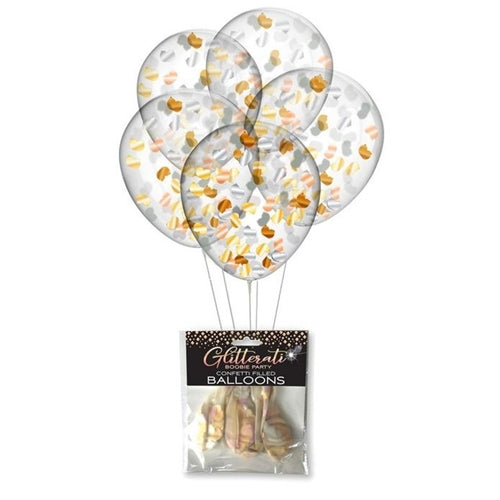 Glitterati - Boobie Confetti Balloons
