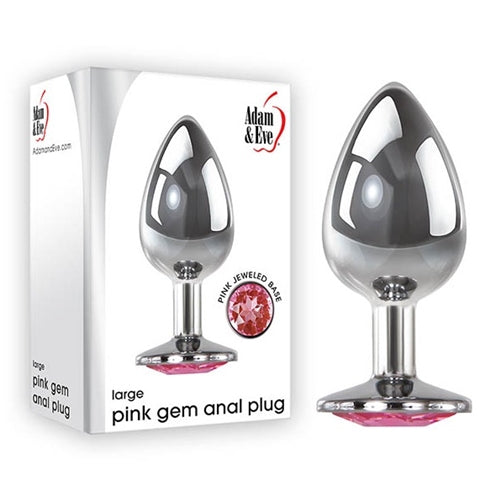 Adam & Eve Pink Gem Anal Plug