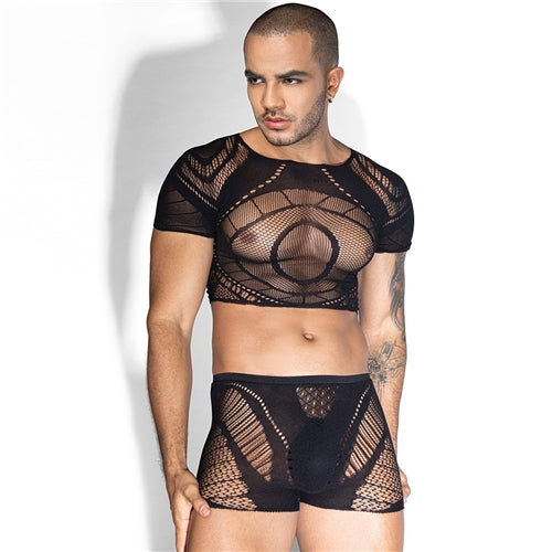 Love in Leather Eye Top & Short Set