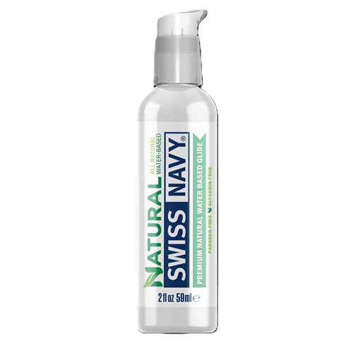 Swiss Navy All Natural Water Based Glide 2oz