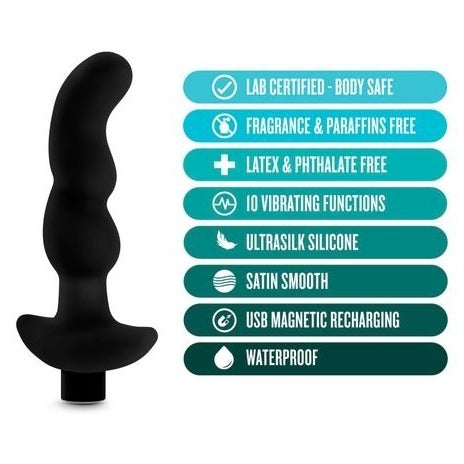 Anal Adventures Platinum Vibrating Prostate Massager