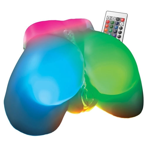 PDX Elite Go-Go Booty LED Mega Masturbator Frosted