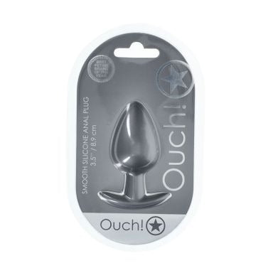 OUCH! Anal Plug -  Gun Metal