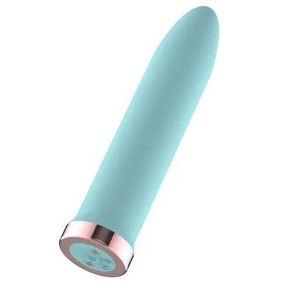 Passion Play Rechargeable Vibrating Bullet - Blue