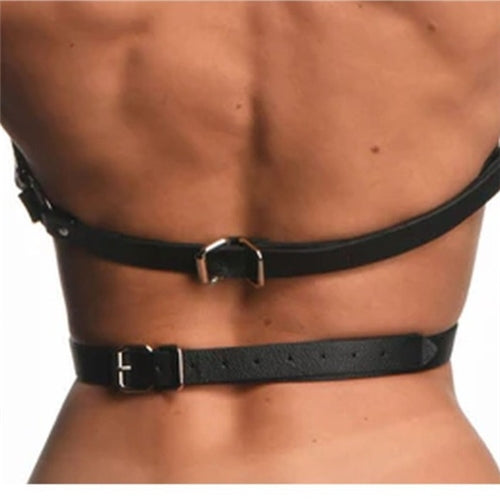 Female Body Harness Black