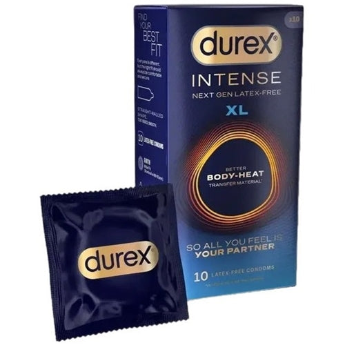 Durex Intense Condoms - XL 10's