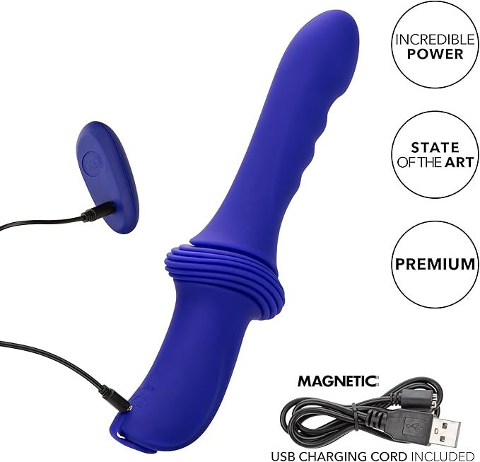 Overdrive Remote Control Sex Machine Ridged Thruster