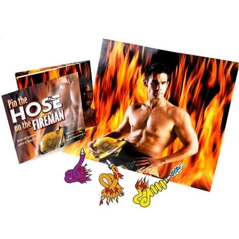 Pin The Hose On The Fireman