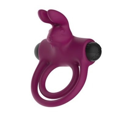 Passion Play Silicone Rabbit Vibrating Cockring