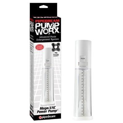 Pump Worx Mega-Vac Power Pump - White