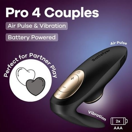 Satisfyer Pro 4 Couples - Battery Series