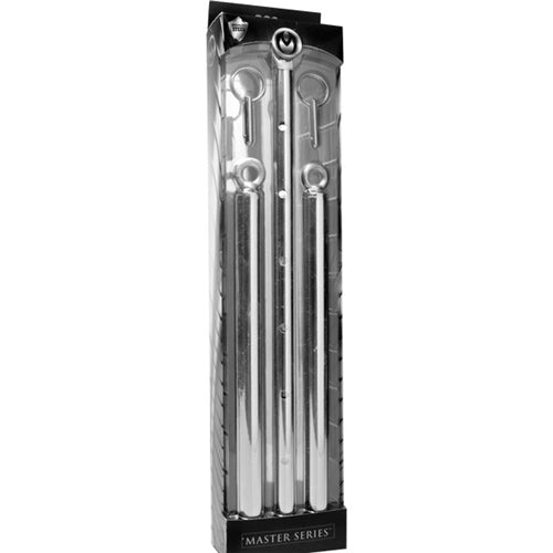 Spread Me Adjustable Steel Spreader Bar - Chrome