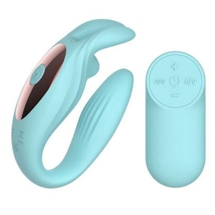 Passion Play Rabbit Couple Vibe with Remote Controller