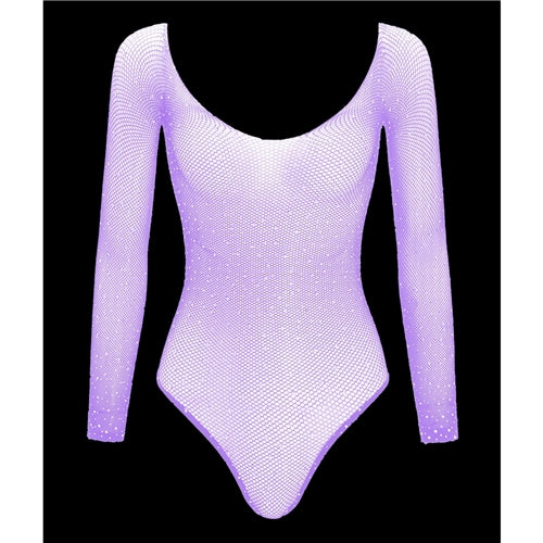 Love In Leather Rhinestone bodysuit