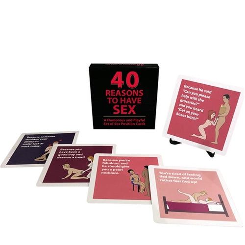 40 REASONS TO HAVE SEX