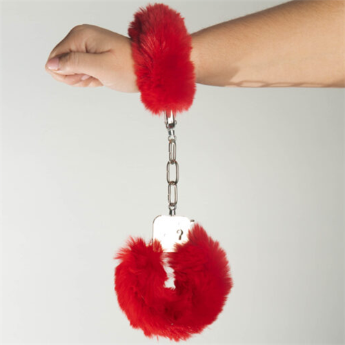 Poison Rose Fetish - Fluffy Handcuffs
